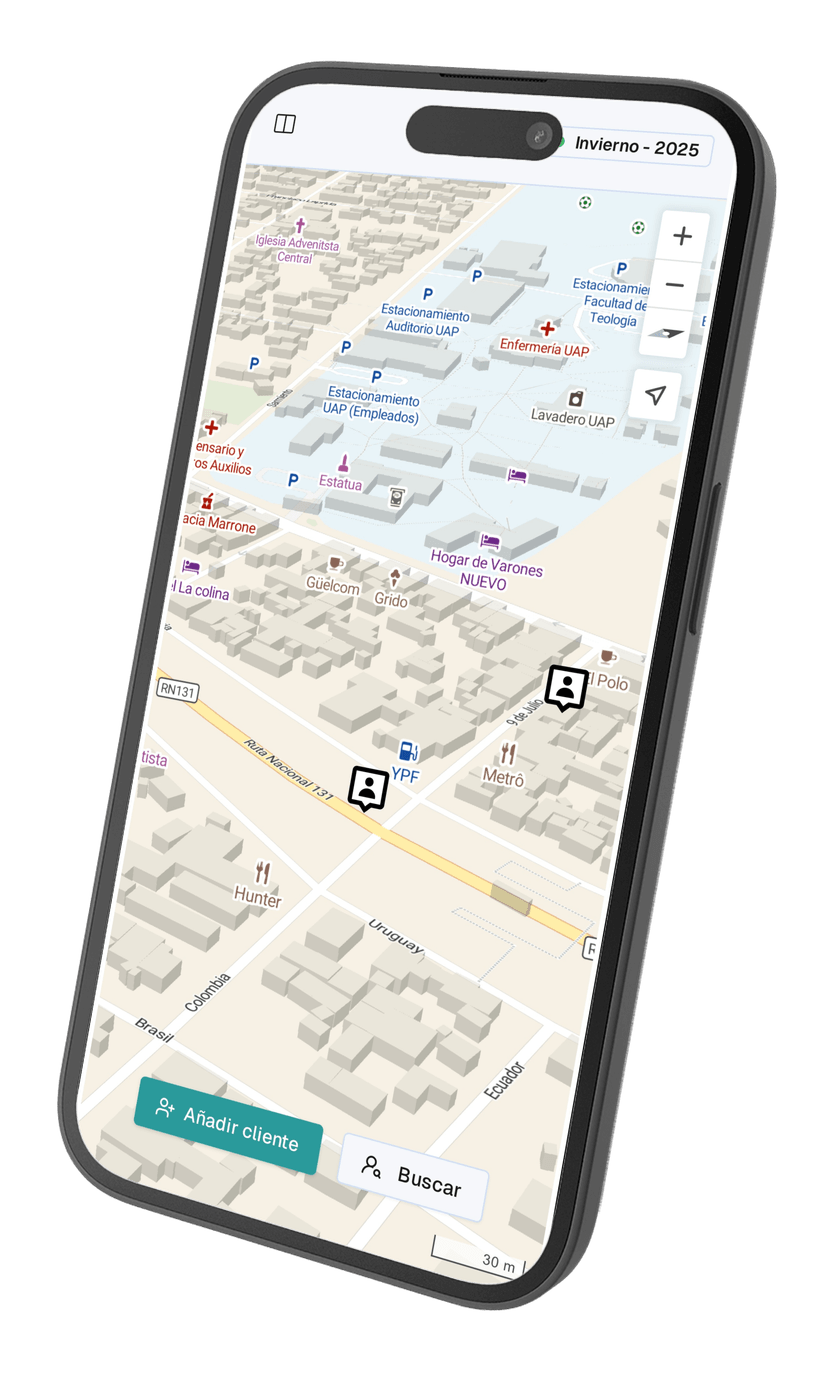Captura de pantalla de Colpor Maps
